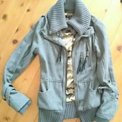 NAVANA グレー アウター 難アリのサムネイル