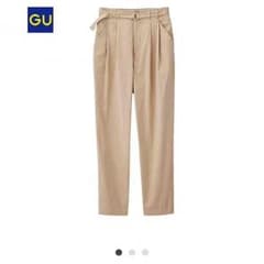 GU イージーチノハイウエストボリュームパンツのサムネイル