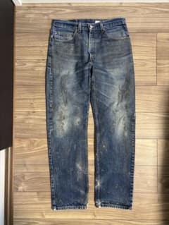 s*a様 Levi's 505 リーバイス ペンキ 襤褸 デニム USA製 グラ - メルカリ