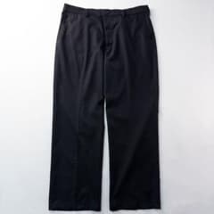 ビンテージ古着 異素材 とろみ ドレープ トラッド アメカジ ワイドスラックス