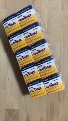 Kodak モノクロ 35mm ネガ フィルム 36枚撮り10個セットのサムネイル