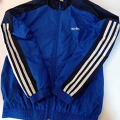 adidas ウィンドブレーカー ブルー140のサムネイル