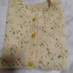 Children's knitted vest