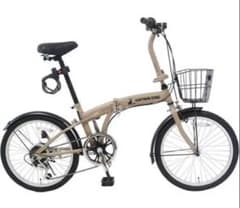 CAPTAIN STAG Oricle 20インチ 折りたたみ自転車 - メルカリ