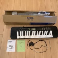 CASIO CTK-240 電子ピアノ　キーボードのサムネイル