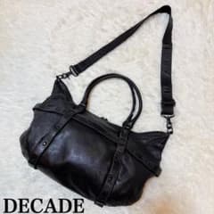 バッグ DECADE leather shoulderbag gimmick y2k DECADE leather shoulderbag gimmick y2k - メルカリ