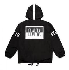 ELVIRA  REVERSAL BOX HOOD JACKET -BLACK-のサムネイル