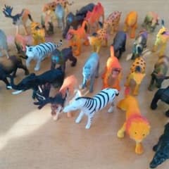 動物フィギュアセット 34体のサムネイル