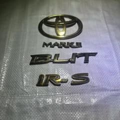 トヨタ MARK II エンブレムセット BLIT iR-S - メルカリ