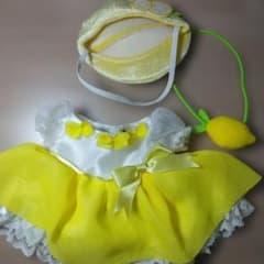 レモンモチーフドレスと帽子セットのサムネイル