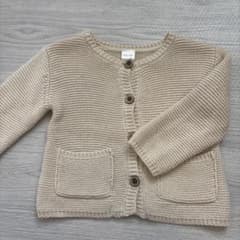 【お値下げ中】tete a tete ニットカーディガン 80のサムネイル