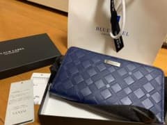 BLACK LABEL 長財布 青 新品未使用 包装済みのサムネイル