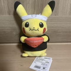 ポケモンセンターフクオカ ピカチュウ ぬいぐるみ 福岡 博多ラーメン