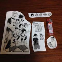 ハイキュー ウォールステッカー 音駒のサムネイル