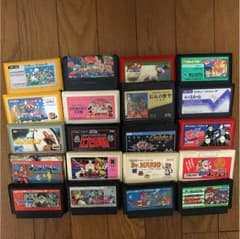 ファミコン カセット ジャンク品 ①のサムネイル