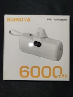 KUKUYA RO1 モバイルバッテリー 6000mAhのサムネイル
