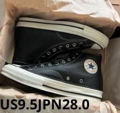 新品】コンバース アディクト/チャックテイラー レザーUS9.5JPN28.0 