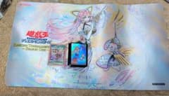 開封品ドレミコード プレイマット、スリーブ、フィールドセンター