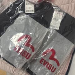 EVISU ショートパンツ ハーフパンツ　新品未開封　ショップ袋付きのサムネイル
