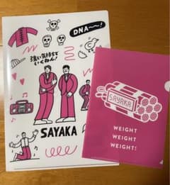 さや香　ラフリーズ　クリアファイル　2枚セットのサムネイル