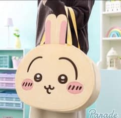 ちいかわ おかおBIGボストンバッグ うさぎ ちいかわ ハチワレ モモンガ