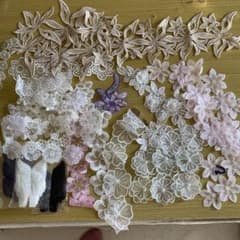 お花　蝶々　がいっぱいのサムネイル