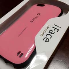 【美品】iFaceカバー！人気のピンクのサムネイル
