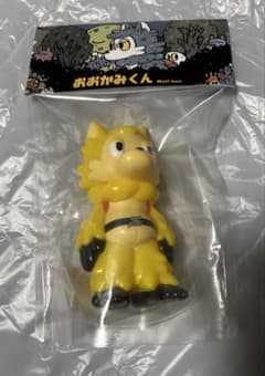 TOEI ART FES. 秘密戦隊ゴレンジャー おおかみくんソフビ(イエロー） TOEI ART FES. 秘密戦隊ゴレンジャー おおかみくんソフビ