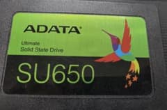 ADATA SU650 240GB SSD 使用時間0h - メルカリ