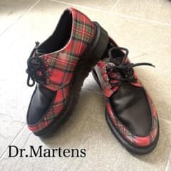 Dr.Martens チェック柄 ローファー　UK5のサムネイル