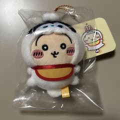 Chiikawa Mogumogu Honpo Rabbit Plush Toy - A Mascot That Turned into a Dog Figurine