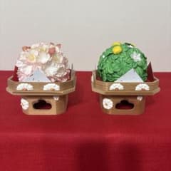 雛道具　花飾り　盛花のサムネイル