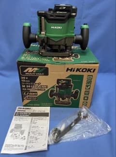 未使用HiKOKIコードレスルーターM3612DA NNのサムネイル