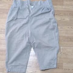Dulcamara  クロップド ワイドパンツ カーキのサムネイル