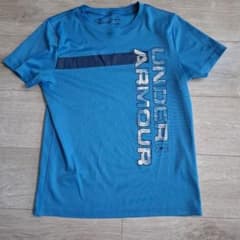 UNDER ARMOUR Tシャツ ブルー YLG 150のサムネイル