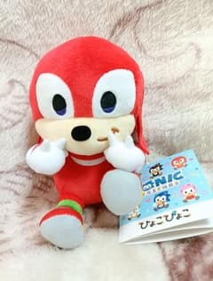 SONIC＆FRIENDS ひょこぴょこぬいぐるみ Vol.2 ナックルズ