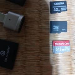 microSDカード 32GB他 アダプター・変換アダプタセットのサムネイル
