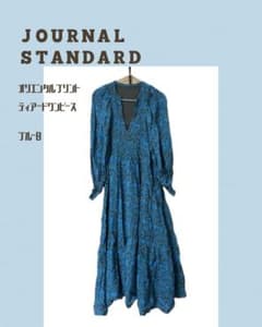 journal standard オリエンタルプリントティアードワンピースのサムネイル