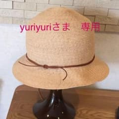 麦わら帽子 ストローハット　サシキのラフィア帽子のサムネイル