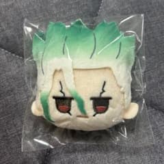 Dr.STONE 石神千空 フェイスぬいぐるみキーホルダーのサムネイル