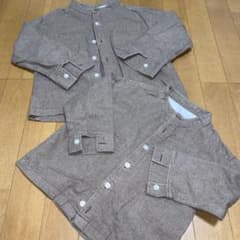 シャツお揃い　２点セット　　100と120サイズのサムネイル