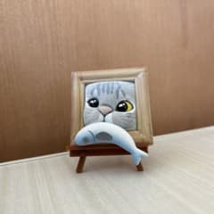 ねこ 額縁 フレーム ガチャガチャ