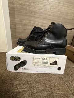 WILD WING ブラックブーツ W14-900 26.0cmのサムネイル