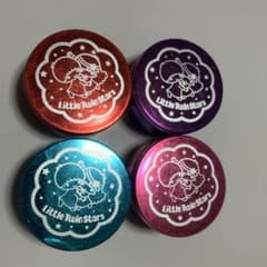 1984年製リトルツインスターズ キキ＆ララ　メッキ鉛筆削り 4個のサムネイル