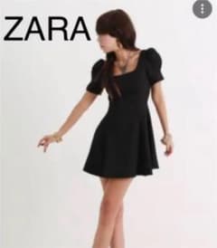 ZARAベルベットミニワンピースのサムネイル