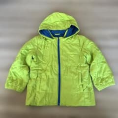 120cm 黄緑色 ダウンコートのサムネイル