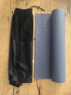LAVA ヨガマット ミッドナイトブルー　マットケース付き ♋ラバマット LAVA ヨガマット ミッドナイトブルー 新品未使用