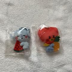 BT21 봉제인형 키홀더 KOYA TATA TSUTAYA/BTS