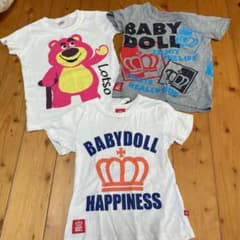 Tシャツ3枚セット（サイズ110）のサムネイル