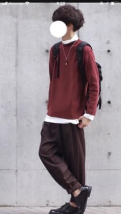lidnm2点セット   ミラノリブオフショルダーニットのサムネイル